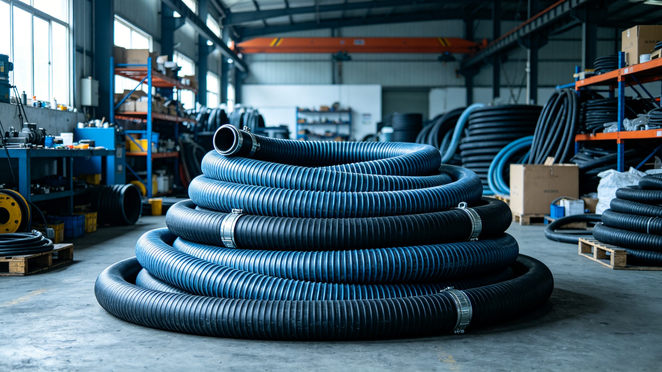 Oil Transfer Hose Installation